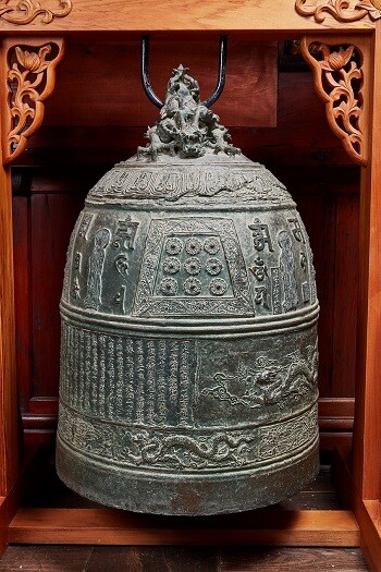 파주 보광사 동종. 사진=파주시 제공