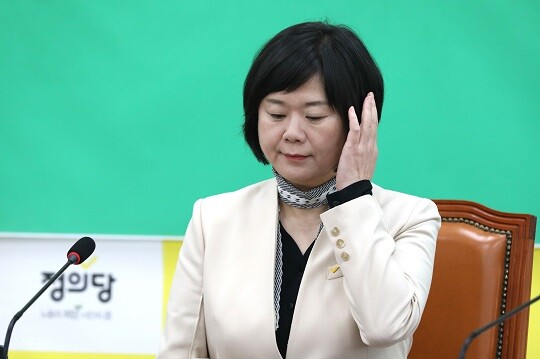 이정미 정의당 대표가 복날을 앞두고 개 식용 문제에 대해 언급했다. 사진=박은숙 기자