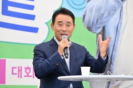 백영현 포천시장, 시장님과 함께하는 공감소통콘서트. 사진=포천시 제공