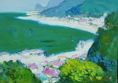 거제의 여름: 72.7×53cm 캔버스에 유화 2010