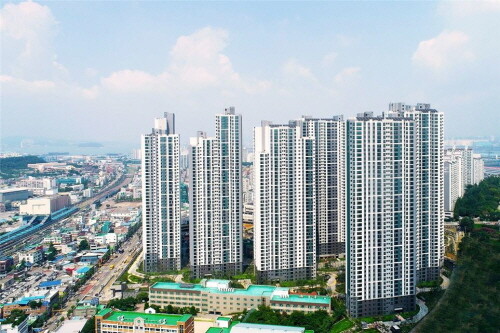 동인천역 파크 푸르지오 전경. 사진=iH 제공