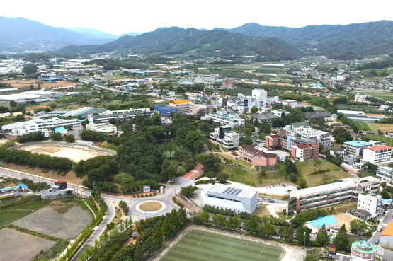 경남도립거창대학 전경. 사진=경남도 제공