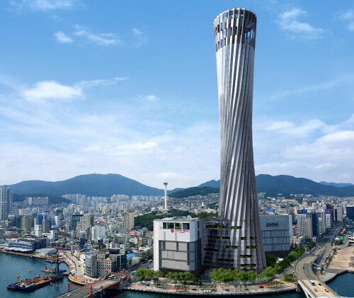 ‘부산롯데타워’ 예상 조감도. 사진=롯데쇼핑 제공
