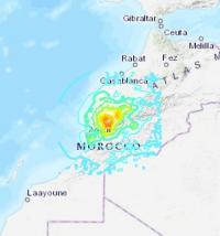 북아프리카 모로코 규모 6.8 강진…“최소 296명 사망”