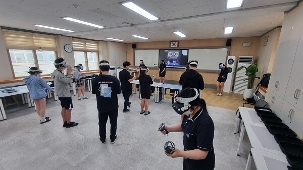 동명중학교 교육활동 모습. 사진=경북교육청 제공