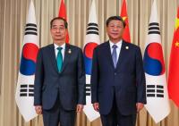 시진핑, 한덕수 총리 만나 “방한 문제 진지하게 검토”