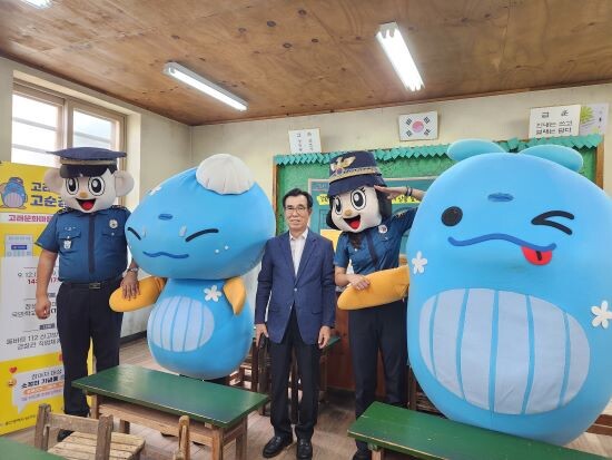 남구도시공단과 남부경찰서 공동캠페인. 사진=도시관리공단 제공