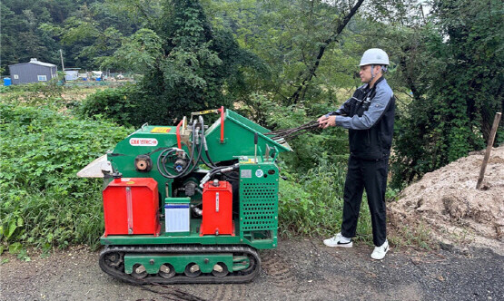 기장군농업기술센터 잔가지파쇄기를 무상으로 임대한다. 사진=기장군 제공