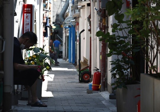 서울 종로구의 한 쪽방촌 모습. 사진=임준선 기자