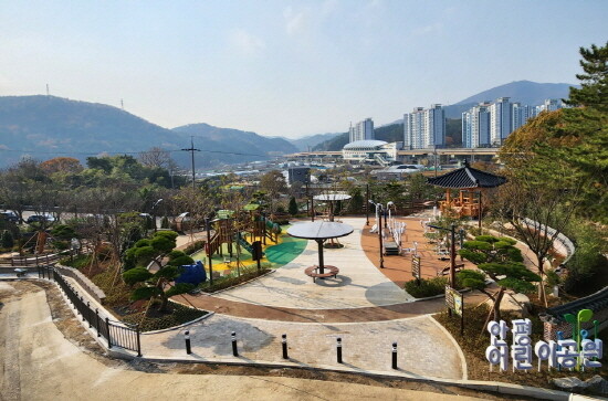 안평어린이공원 전경. 사진=기장군 제공