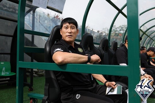 고정운 김포 FC 감독이 승격에 대한 의지를 전했다. 사진=한국프로축구연맹 제공