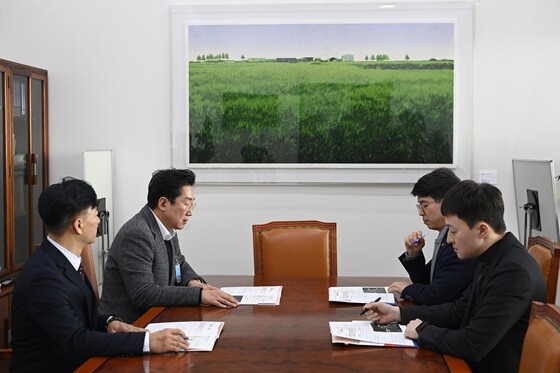 원강수 원주시장, 국비 확보 막바지 총력전. 사진=원주시 제공