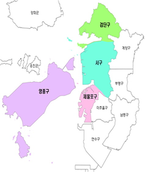 미래지향적 인천형 행정체제 개편 전도. 사진=인천시 제공