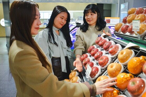 설 선물세트 매장 이미지. 사진=롯데백화점 제공