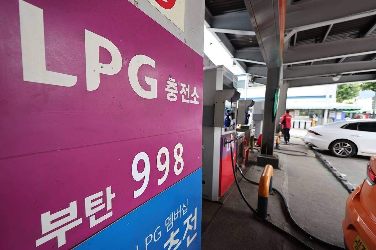 서울 시내 LPG 충전소. 사진=연합뉴스