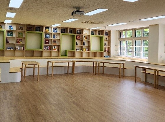 시흥 검바위초 다함께돌봄센터 내부 모습. 사진=경기도교육청 제공