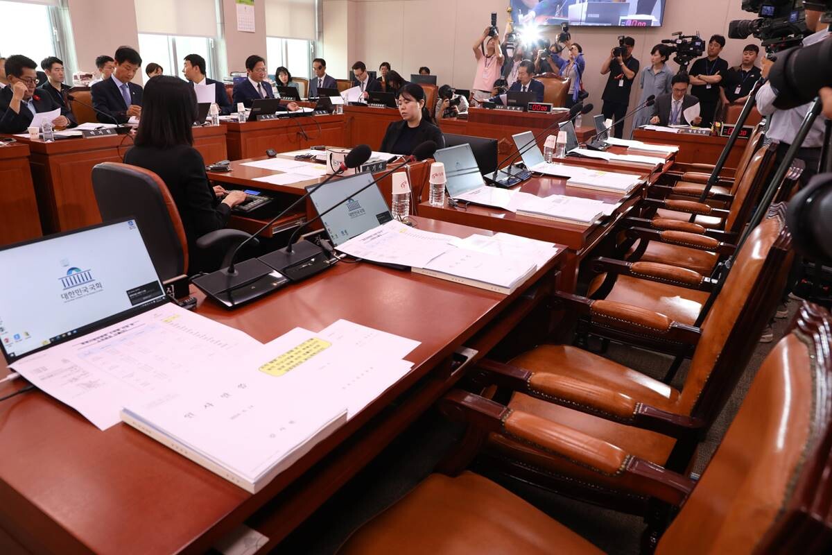 지난 14일 서울 여의도 국회에서 열렸던 법제사법위원회 전체회의 모습. 사진=박은숙 기자