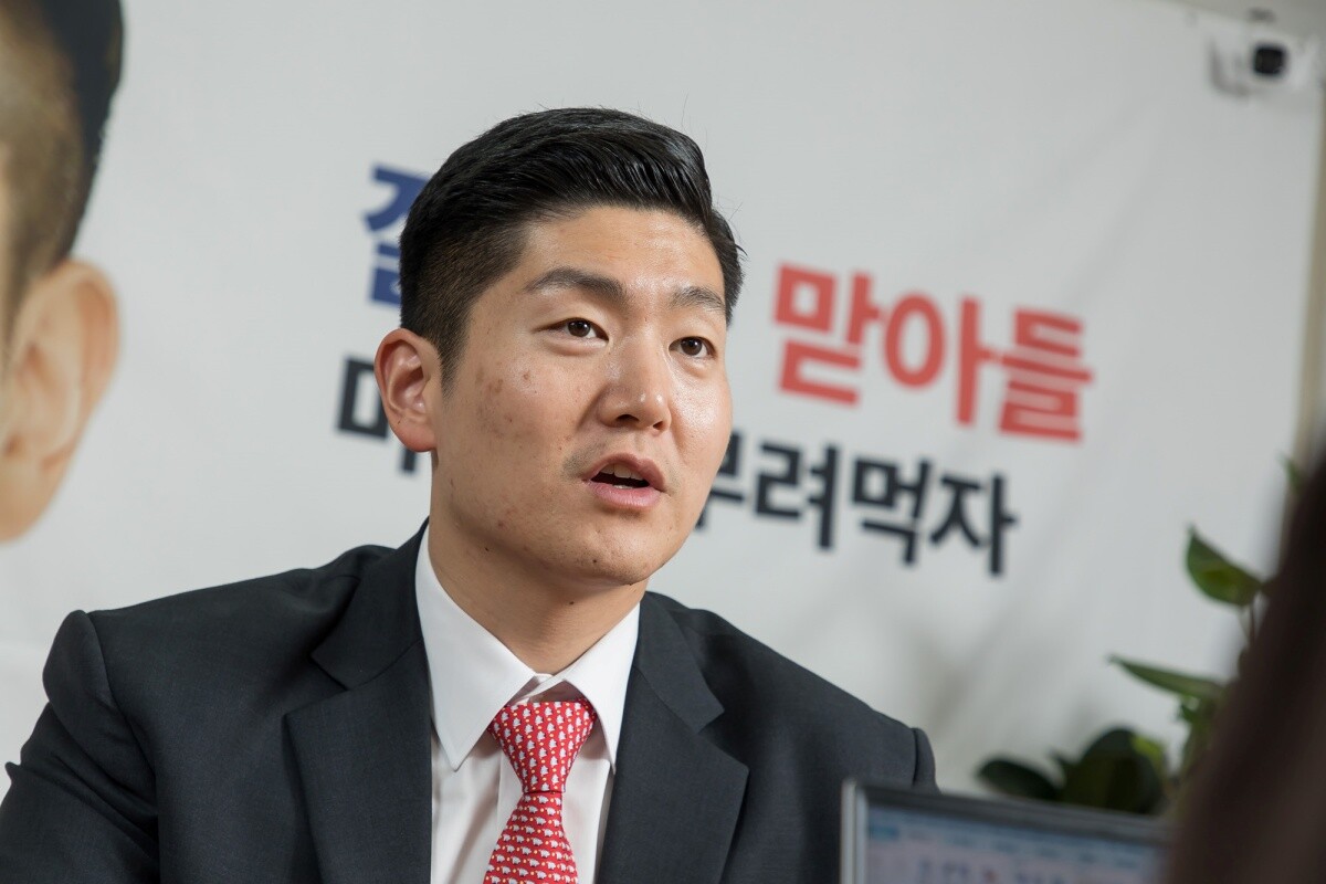 김재섭 의원이 여당이 직접 채상병 특검법을 발의해야 한다고 주장했다. 사진=최준필 기자