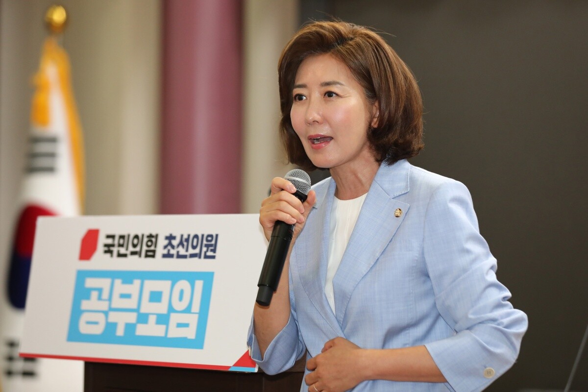 나경원 의원이 원희룡 후보와의 연대설을 일축했다. 사진=박은숙 기자