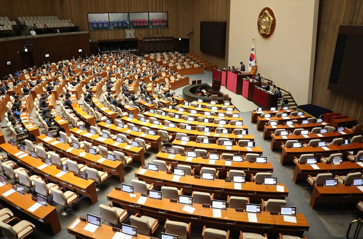 국회 본회의장. 사진=연합뉴스 제공