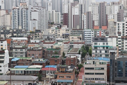 서울 강서구 화곡동 일대에 빌라들이 밀집한 주택가 전경으로 기사의 특정 내용과 관련없다. 사진=연합뉴스