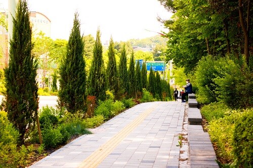 송원로 두아름길. 사진=수원시 제공