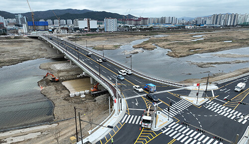 황금대교 완전 개통. 사진=경주시 제공