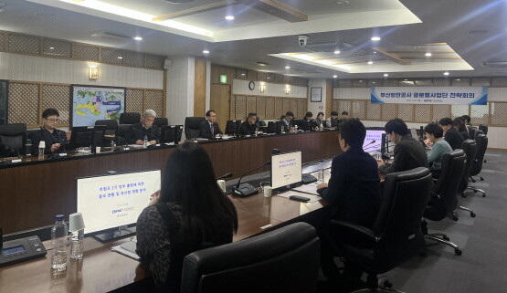 글로벌 공급망 대응 위한 전략 회의 모습. 사진=BPA 제공