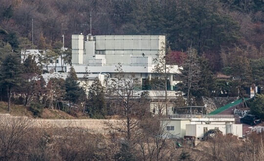 서울 용산구 한남동 대통령 관저 모습. 사진=최준필 기자