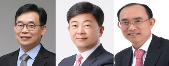 왼쪽부터 전영근, 박종필, 박수종 후보 . 사진=부산시선거관리위원회