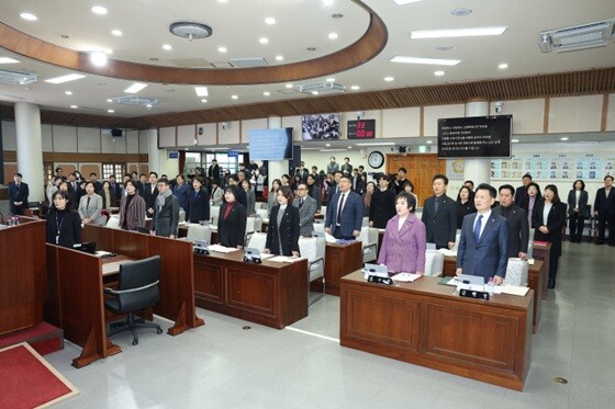고양특례시의회 제291회 임시회 개최 모습. 사진=고양특례시의회 제공