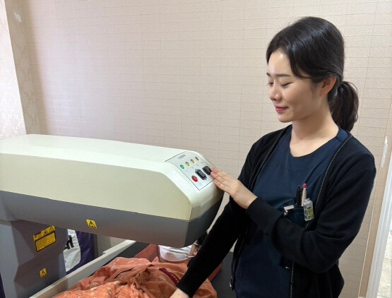 검진 장면. 사진=온종합병원 제공