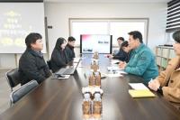 백영현 시장, 기업 현장 방문...애로사항 청취 및 해소 방안 '모색'