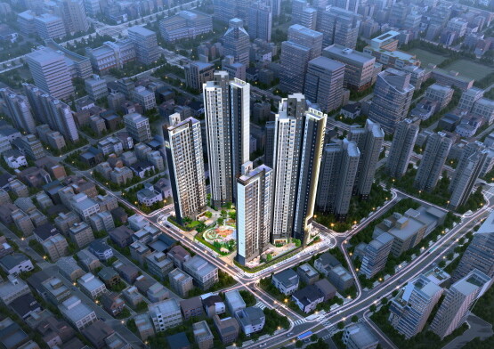 ‘문수로 센트레빌 에듀리체’ 조감도. 사진=동부건설 제공