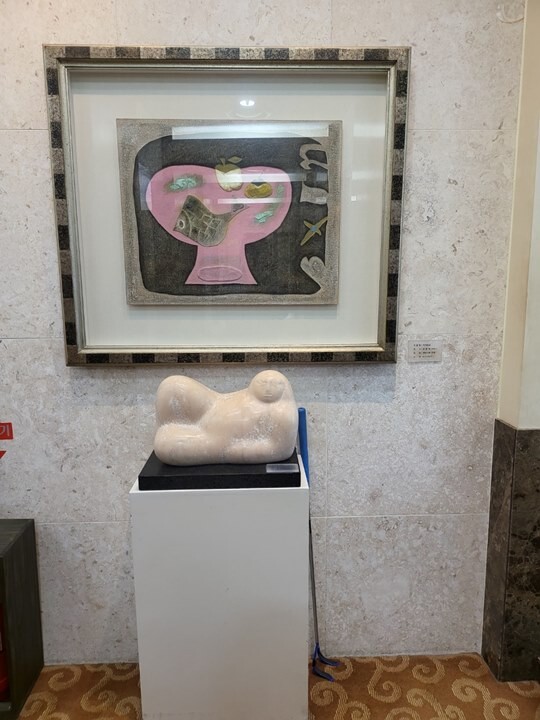 전북 무주군 설천면에 위치한 무주덕유산리조트 내에 설치된 미술작품들. 사진=김지영 기자