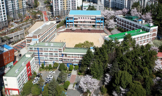 부산해군과학기술고 전경. 사진=부산교육청 제공