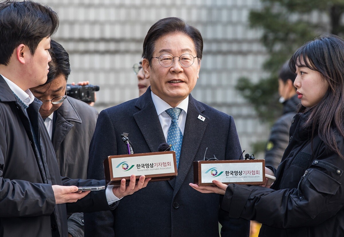 이재명 대표가 차기 대선 후보 적합도 조사에서 김문수 장관 등을 누르고 1위에 올랐다. 사진=최준필 기자