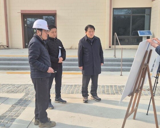 최병갑 파주시 부시장은 7일 대규모 개발사업 대상지를 방문해 추진 현황을 점검했다. 사진=파주시 제공