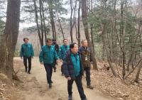 주광덕 남양주시장, 산불 예방 총력…예봉산·천마산 현장 점검
