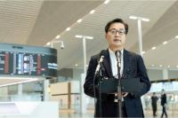 “4일간의 미국 출장, 경선 앞두고 손해 아닌가” 질문에 김동연은