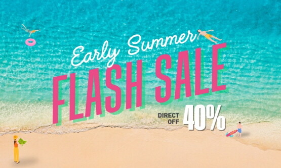 ‘Early Summer Flash Sale’ 이미지. 사진=윈덤 그랜드 부산 제공