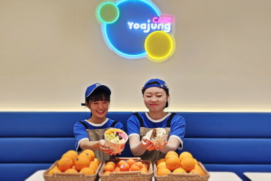 아이스크림 브랜드 ‘요아정’ 매장 이미지. 사진=신세계 센텀시티 제공