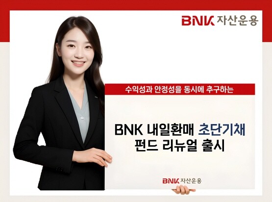 ‘내일환매 초단기채펀드’ 출시 이미지. 사진=BNK금융 제공