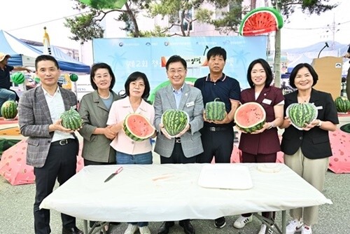 지난 해 7월 개최된 제2회 양평수박 축제. 사진=양평군청 제공