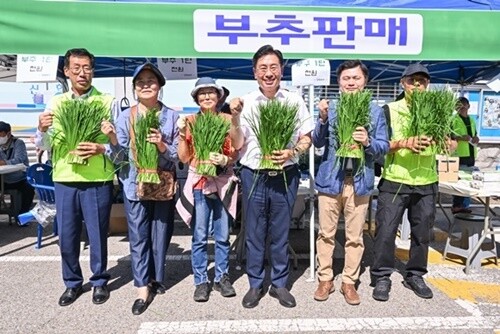 지난 해 10월 개최된 제5회 양평부추축제. 사진=양평군청 제공