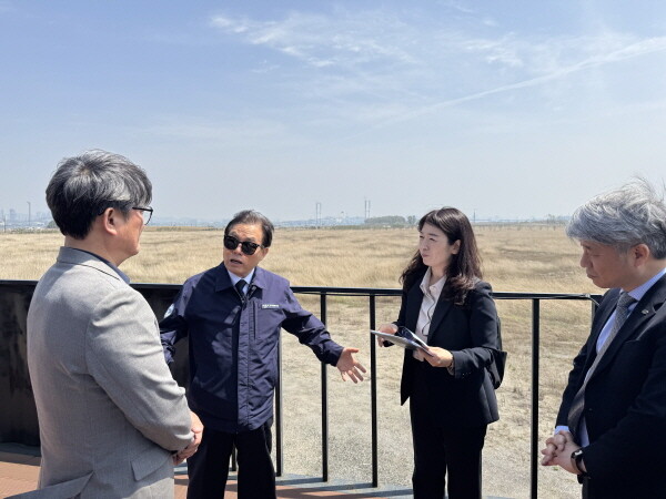 부지 현장방문. 사진=사진=한국해운조합 제공
