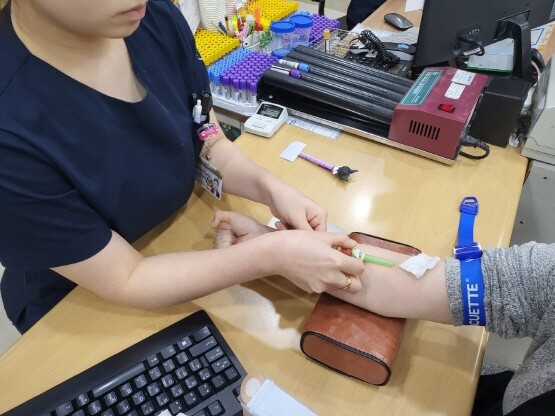 알레르기 치료 장면. 사진=온병원 제공