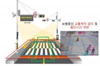 파주시, AI 기반 '스마트 횡단 시스템' 설치