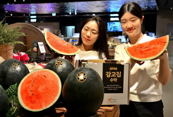 동래점 ‘강고집 수박’. 사진=롯데백화점 제공