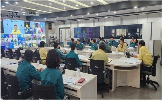 회의 장면. 사진=부산시 제공